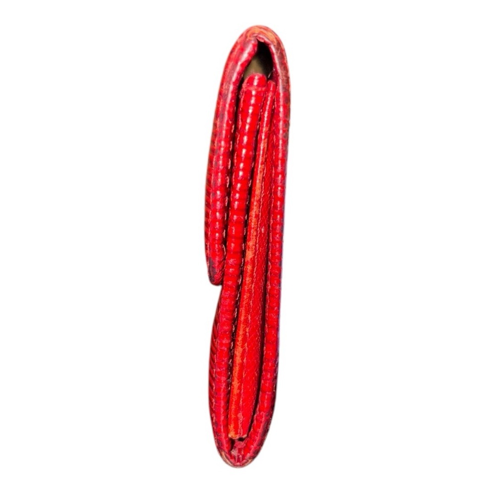 Louis Vuitton Authentic Vintage Epi Leather wallet card holder in red. 4x3 WLT - Picture 8 of 11
